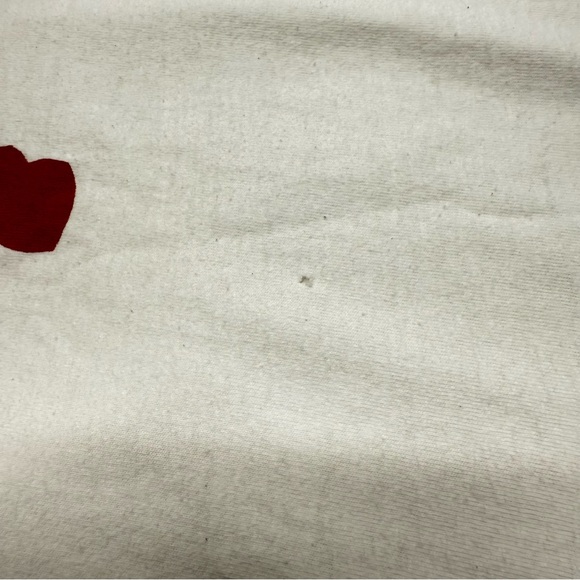 Vintage Ohio State University Buckeye Brutus T-Shirt White with Red Logo Size L - Picture 6 of 8